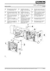 Miele MF 02 10-20 Instrucciones De Montaje