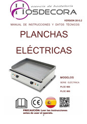 Hosdecora PLCE 600 Manual De Instrucciones