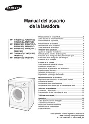 Samsung WF-B1062V Manual Del Usuario