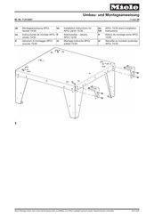 Miele APCL 011 Instrucciones De Montaje