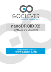 Goclever nanoDROID X2 Manual De Usuario