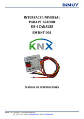 DINUY EM KNT 001 Manual De Instrucciones