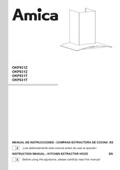 Amica OKP931T Manual De Instrucciones