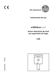 IFM Electronic efector160 LL80 Instrucciones De Uso