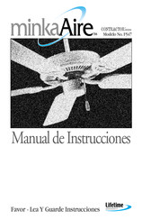 minkaAire CONTRACTOR Serie Manual De Instrucciones