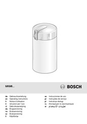 Bosch MKM6 Serie Instrucciones De Uso