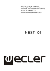 Ecler NEST106 Manual De Instrucciones