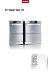 Miele PTD 702 AE RO Manual De Instrucciones