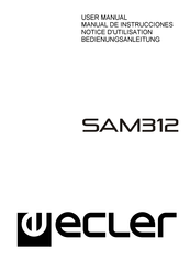 Ecler SAM312 Manual De Instrucciones