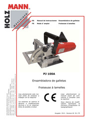 HOLZMANN MASCHINEN PJ 100A Manual De Instrucciones