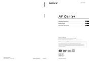Sony XAV-A1 Manual De Instrucciones