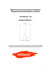 leblond SOCIAL 7 Manual De Instrucciones