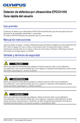 Olympus EPOCH 650 Manual De Instrucciones