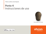 Oticon Medical Ponto 4 Instrucciones De Uso