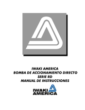 IWAKI AMERICA RD Serie Manual De Instrucciones