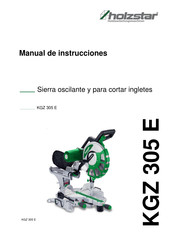 holzstar KGZ 305 E Manual De Instrucciones