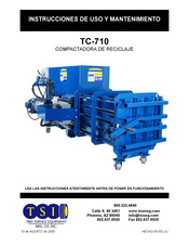 TSI TC-710 Instrucciones De Uso Y Mantenimiento