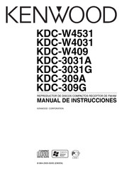 Kenwood KDC-W409 Manual De Instrucciones