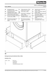 Miele UG 814-25 Instrucciones De Montaje