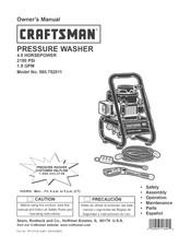 Craftsman 580.752011 Instrucciones De Uso