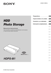 Sony HDPS-M1 Manual De Instrucciones