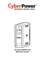 CyberPower 1500EPFCLCD Manual De Usuario