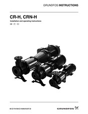 Grundfos CRN 3 H Instrucciones De Instalación Y Funcionamiento