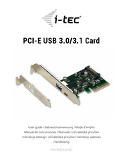 i-tec PCE2U31AC Manual De Instrucciones