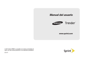 Samsung Trender Sprint Manual Del Usuario