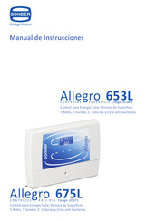 Sonder Allegro 653L Manual De Instrucciones