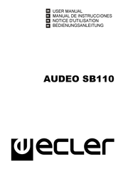 Ecler AUDEO SB110 Manual De Instrucciones