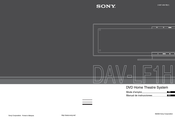 Sony DAV-LF1H Manual De Instrucciones