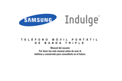 Samsung Indulge Manual Del Usuario