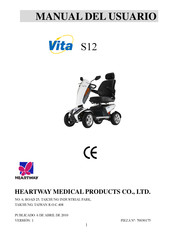 Heartway Medical Products Vita S12 Manual Del Usuario