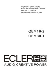 Ecler QEM16-2 Manual De Instrucciones