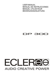 Ecler DP 300 Manual De Instrucciones