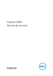 Dell Inspiron 3668 Manual De Servicio