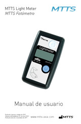 mtts Light Meter Manual De Usuario