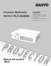 Sanyo PLC-XU4000 Manual Del Usuario