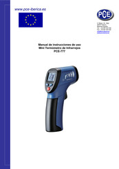 Pce Instruments PCE-777 Manual De Instrucciones