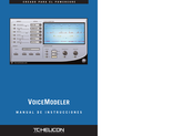 TC-Helicon VOICEMODELER Manual De Instrucciones