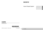 Sony HT-XT100 Manual De Instrucciones