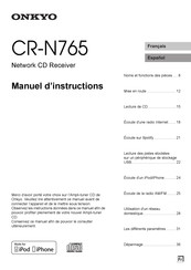 Onkyo CR-N765-S Manual De Instrucciones