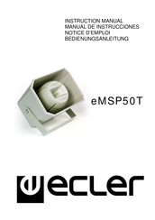 Ecler eMSP50T Manual De Instrucciones