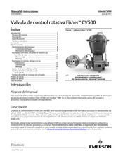 Emerson Fisher CV500 Manual De Instrucciones