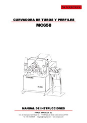 NARGESA MC650 Manual De Instrucciones