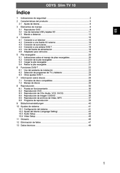 Odys Slim TV 10 Manual Del Usuario