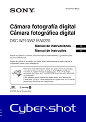 Sony DSC-W210 Manual De Instrucciones