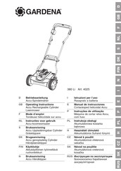 Gardena 380 Li Manual De Instrucciones