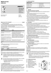 Festo CPX-E-EC Instrucciones De Uso